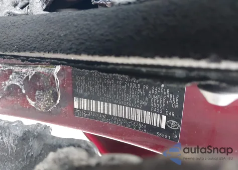 2022 Toyota Camry Le из США, поврежденный, VIN 4T1C11AK6NU664542